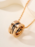 Bvlgari New Couple Fashion Versatile Transit Bead Necklace
