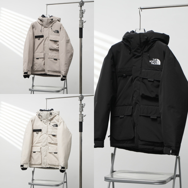 The North Face Multi Pocket Workwear Hooded Down Jacket
