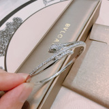 Bvlgari New Fashion Diamond Set Serpentine Bracelet