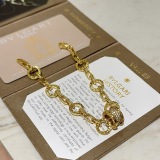 Bvlgari New Couple Fashion Diamond Set Transport Bead Bracelet
