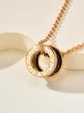 Bvlgari New Couple Fashion Versatile Transit Bead Necklace
