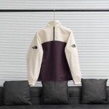 The North Face Mesh Pocket Double Sleeve Embroidered Stand Collar Jacket