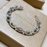 Bvlgari New Couple Fashion Logo Versatile Bracelet