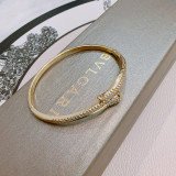 Bvlgari New Fashion Diamond Set Serpentine Bracelet