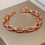Bvlgari New Couple Fashion Logo Versatile Bracelet