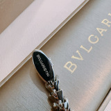 Bvlgari New Fashionable and Elegant Full Diamond Snakehead Bracelet