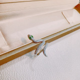 Bvlgari New Personalized Full Diamond Serpentine Ring