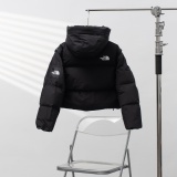 The North Face Detachable Sleeve 2-in-1 Hooded Short Down Jacket