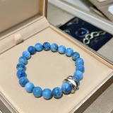 Bvlgari New Couple Fashion Natural Sea Stone Bracelet