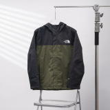 The North Face Fashion ouple Embroidered Logo Hooded Windbreaker