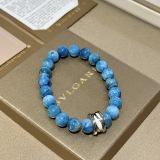 Bvlgari New Couple Fashion Natural Sea Stone Bracelet
