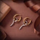 Balenciaga New Fashion Versatile Screw Earrings