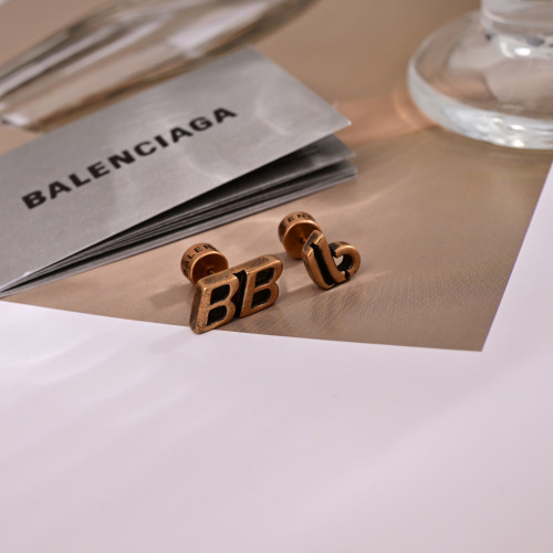 Balenciaga New Fashion Retro Asymmetric Earrings
