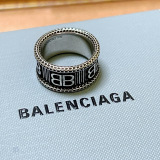 Balenciaga New Couple Retro BB Ring