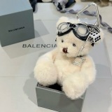 Balenciaga New Couple Fashion Teddy Bag Pendant Keychain