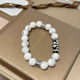 Bvlgari New Couple Retro Natural White Clam Bracelet