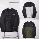 The North Face Fashion ouple Embroidered Logo Hooded Windbreaker