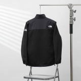 The North Face New Splicing Stand Collar Polar Fleece Jacket