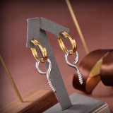 Balenciaga New Fashion Versatile Screw Earrings