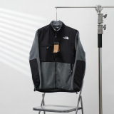 The North Face New Splicing Stand Collar Polar Fleece Jacket