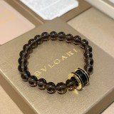 Bvlgari New Fashion Transfer Bead Natural Tea Crystal Bracelet