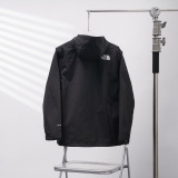 The North Face Fashion ouple Embroidered Logo Hooded Windbreaker