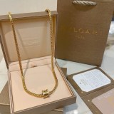 Bvlgari New Couple Fashion Diamond Set Shipping Bead Necklace