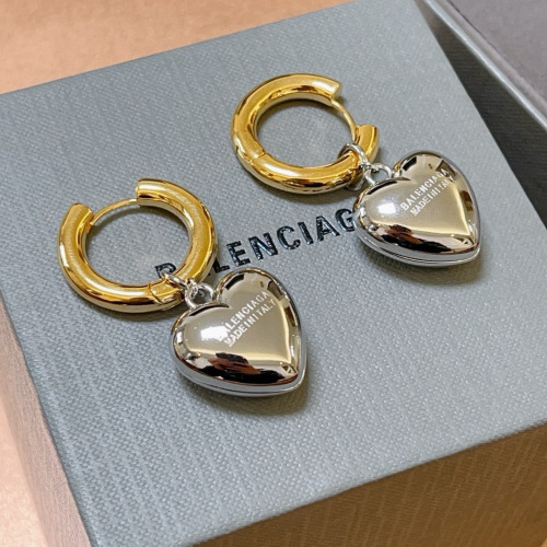 Balenciaga New Fashion Versatile Love Pendant Earrings