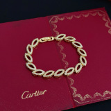 Cartier New Couple Fashion Diamond Set Bracelet