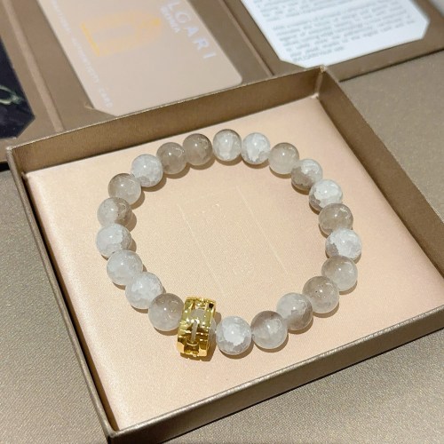 Bvlgari New Couple Fashion Natural Crystal Explosive Bead Bracelet