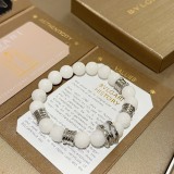 Bvlgari New Couple Fashion Multi Element Natural White Clam Bracelet