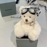 Balenciaga New Couple Fashion Teddy Bag Pendant Keychain