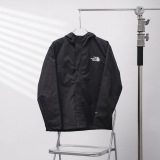 The North Face Fashion ouple Embroidered Logo Hooded Windbreaker