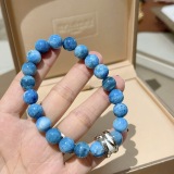 Bvlgari New Couple Fashion Natural Sea Stone Bracelet