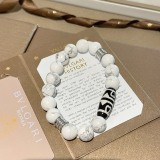 Bvlgari New Couple Retro Natural White Clam Bracelet