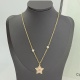 Dior New Fashion Versatile Pearl Studded Star Necklace