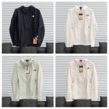 The North Face Fashion Printed Embroidery Logo Hooded Sun Protection Clothing