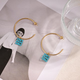 Givenchy New Elegant 4G Logo Earrings