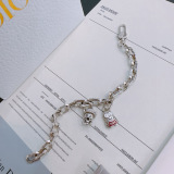 Dior Retro Rock Punk Thai Silver Bracelet