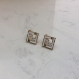 Fendi New Fashion Versatile FF Earrings