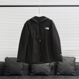 The North Face Fashion Outdoor Unisex Double Zipper Embroidery Jacket