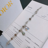 Dior Retro Rock Punk Thai Silver Bracelet