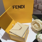 Fendi Versatile Fashion Logo Letter Set Diamond Necklace
