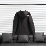 The North Face Double Zipper Embroidered Hooded Mountain Climbing Jacket
