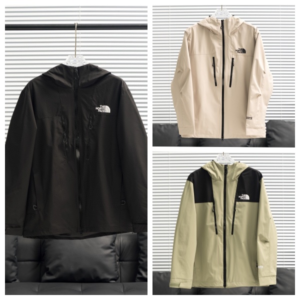 The North Face Fashion Outdoor Unisex Double Zipper Embroidery Jacket
