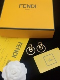 Fendi New Fashion Versatile Diamond Earrings