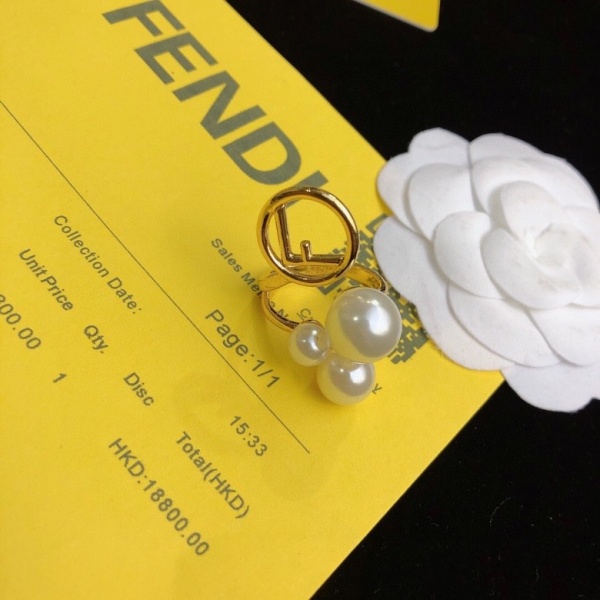 Fendi Fashion Personalized F Knitted Ring