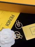 Fendi New Fashion Versatile Diamond Earrings