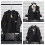 The North Face Couple Fashion Double Zipper Embroidery Jacket