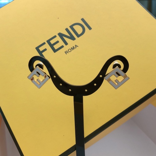 Fendi New Fashion Versatile FF Earrings